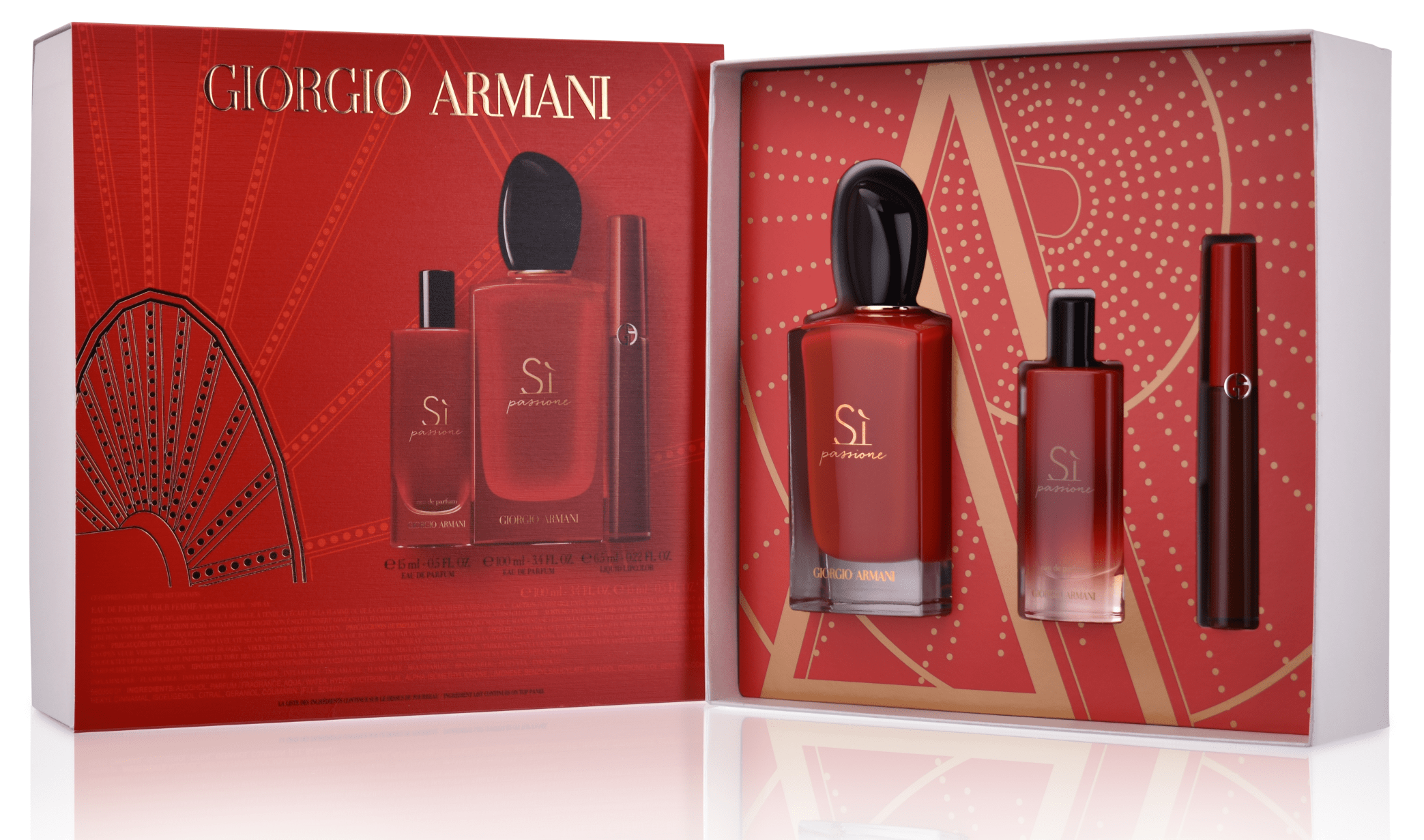 Armani Si Passione 100 ml Eau de Parfum + 15 ml EDP + Liquid Lipcolor