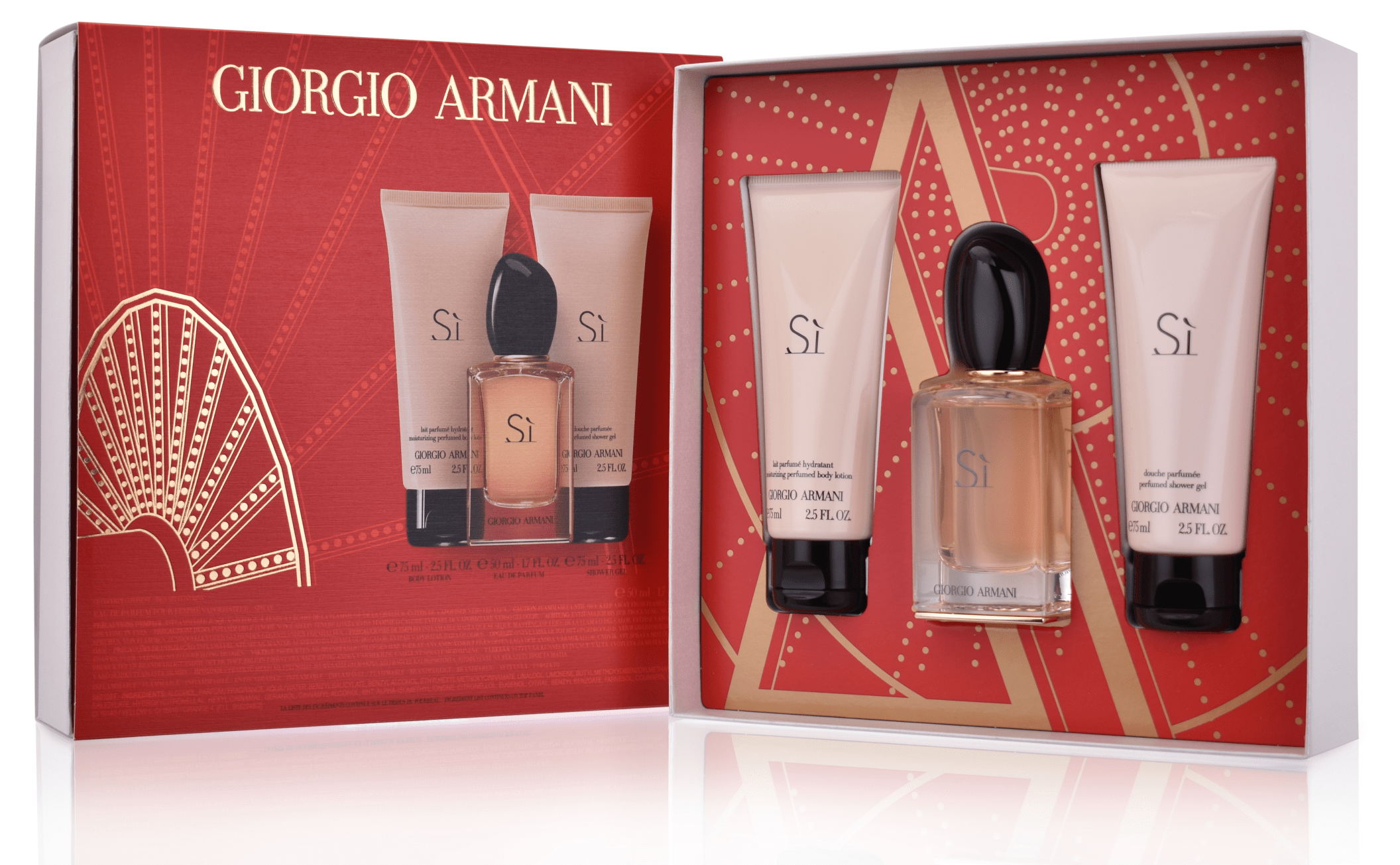 Armani Si 50 ml Eau de Parfum + 75 ml Body Lotion + 75 ml Shower Gel