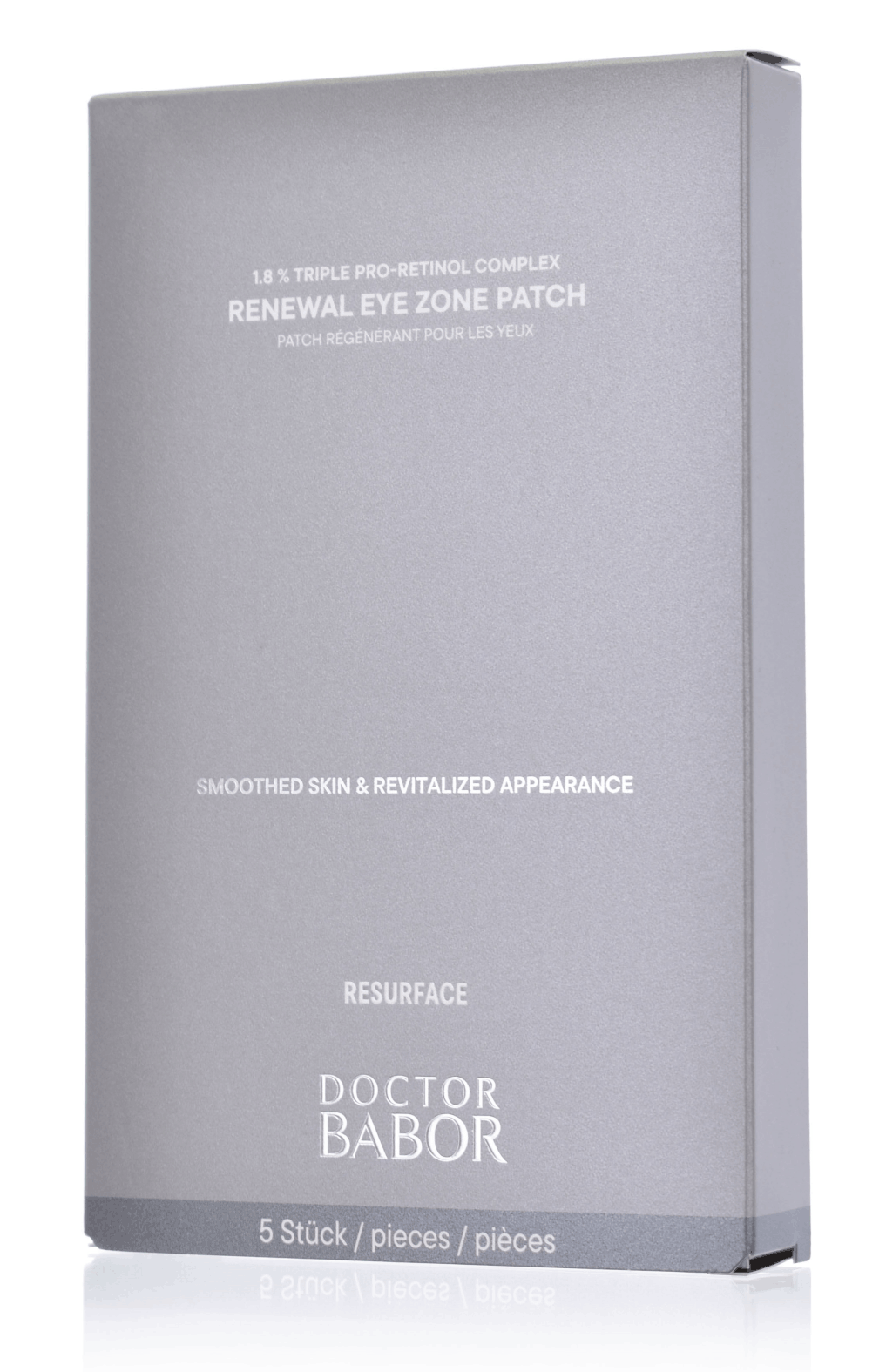 DOCTOR BABOR - REFINE Renewal Eye Zone Patch 5 Stück 4015165368830