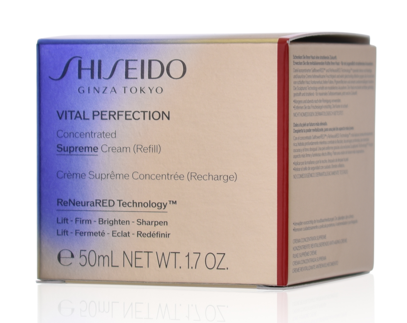 Shiseido Vital Perfection Concentrated Supreme Cream 50 ml Refill