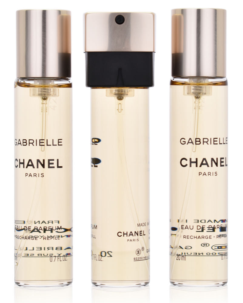 Gabrielle Chanel Twist and Spray 3x 20 ml Eau de Parfum Recharges 3145891204100