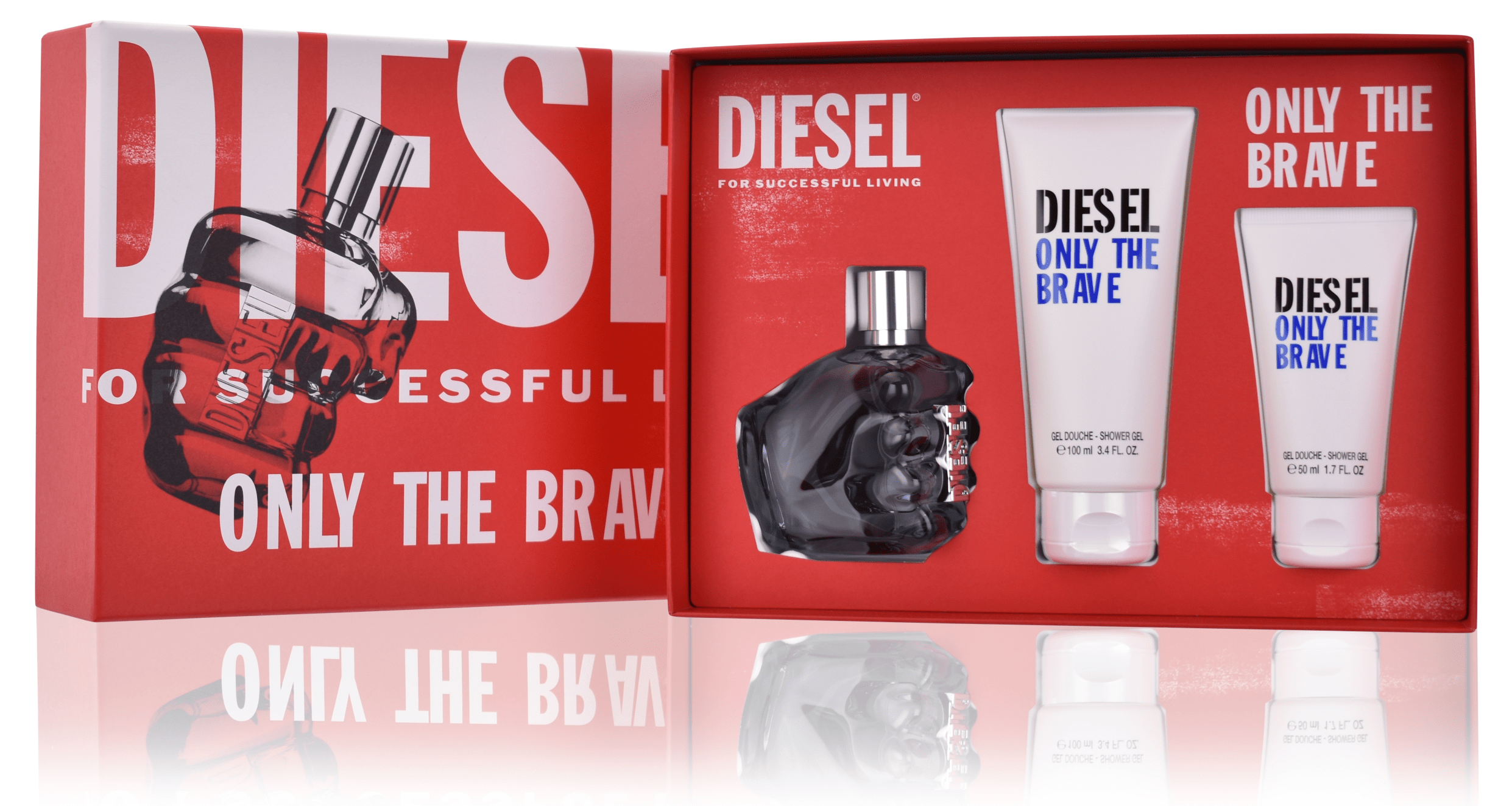 DIESEL Only The Brave 75 ml Eau de Toilette + 150 ml Shower Gel