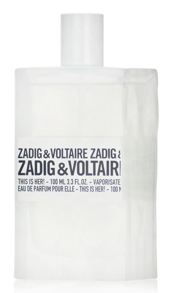 Zadig & Voltaire This is Her 100 ml Eau de Parfum Tester